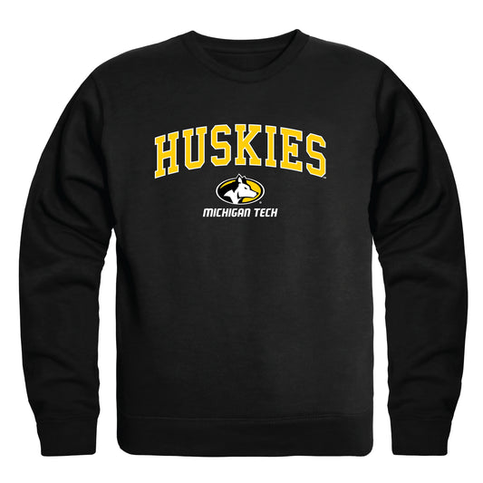 Michigan Technological University Huskies Campus Crewneck Pullover Sweatshirt Sweate