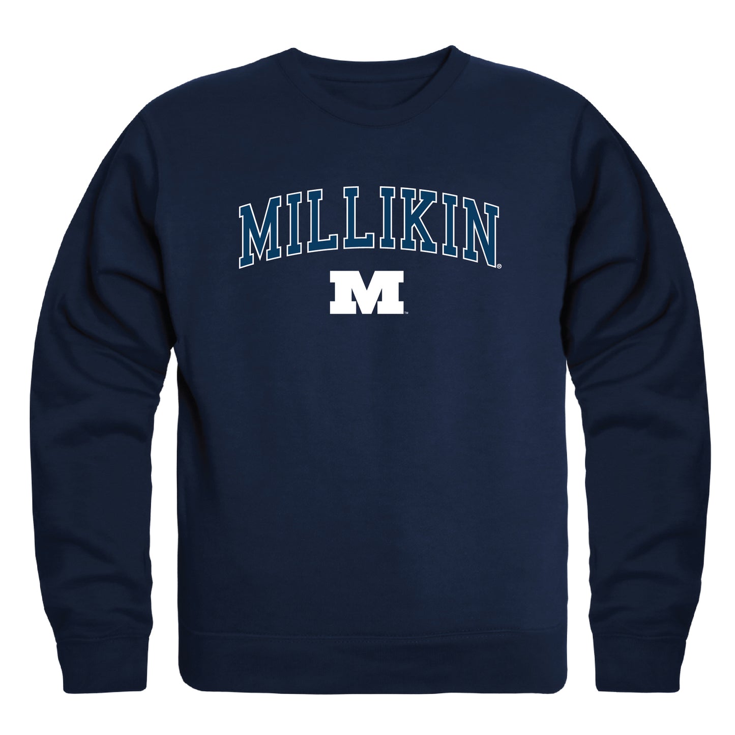 Millikin University Big Blue Campus Crewneck Pullover Sweatshirt Sweate