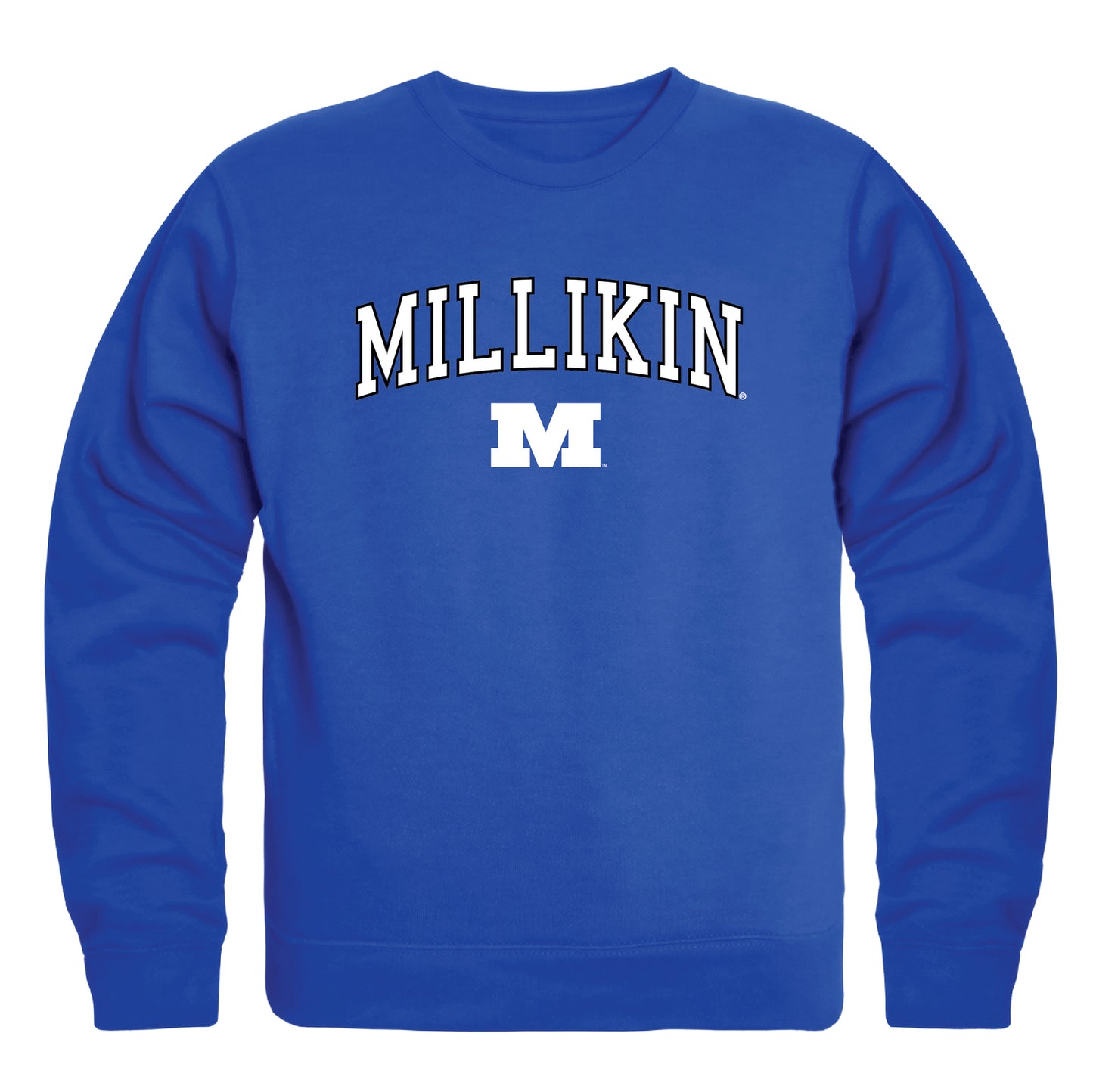 Millikin University Big Blue Campus Crewneck Pullover Sweatshirt Sweate