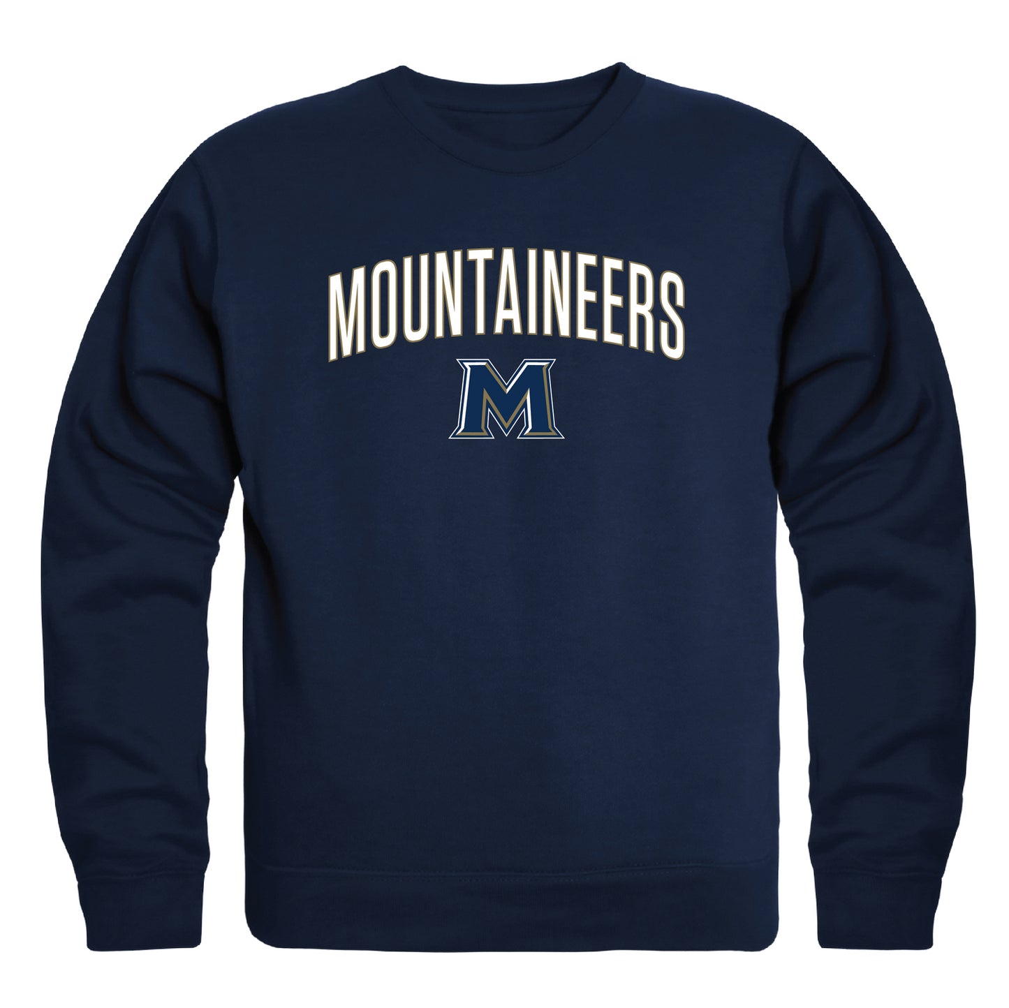 Mount St. Mary's University Mountaineers Campus Crewneck Pullover Sweatshirt Sweate