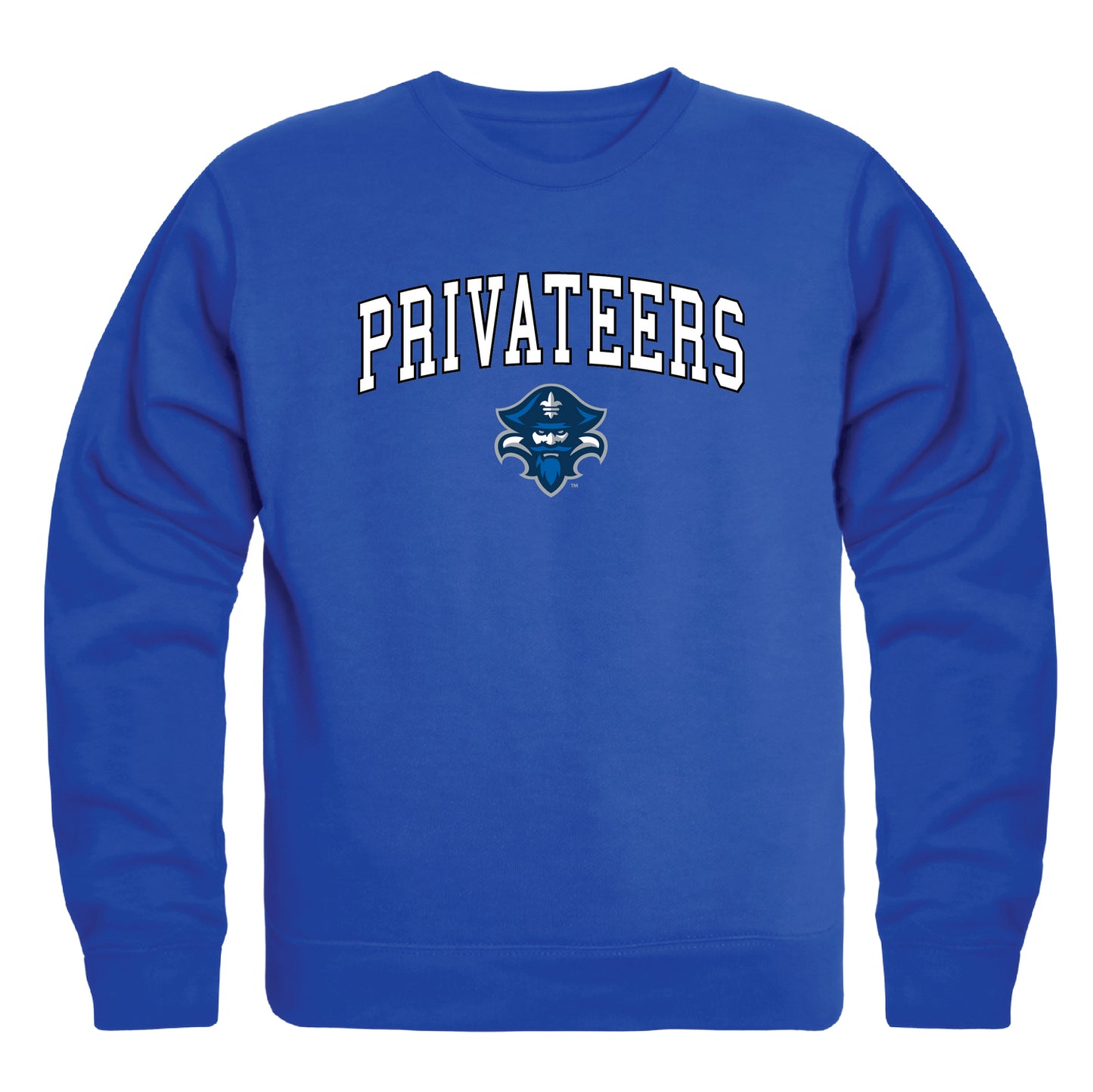 University of New Orleans Privateers Campus Crewneck Pullover Sweatshirt Sweate