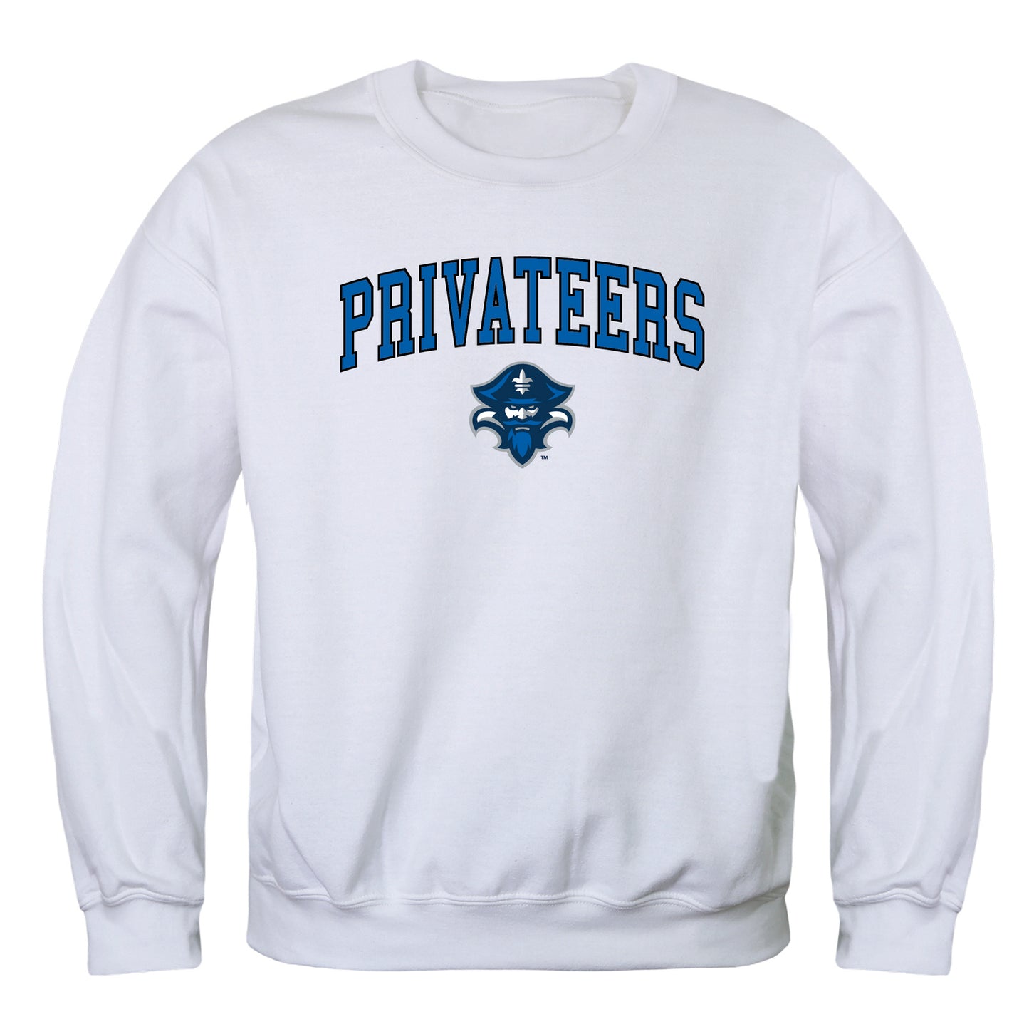 University of New Orleans Privateers Campus Crewneck Pullover Sweatshirt Sweate