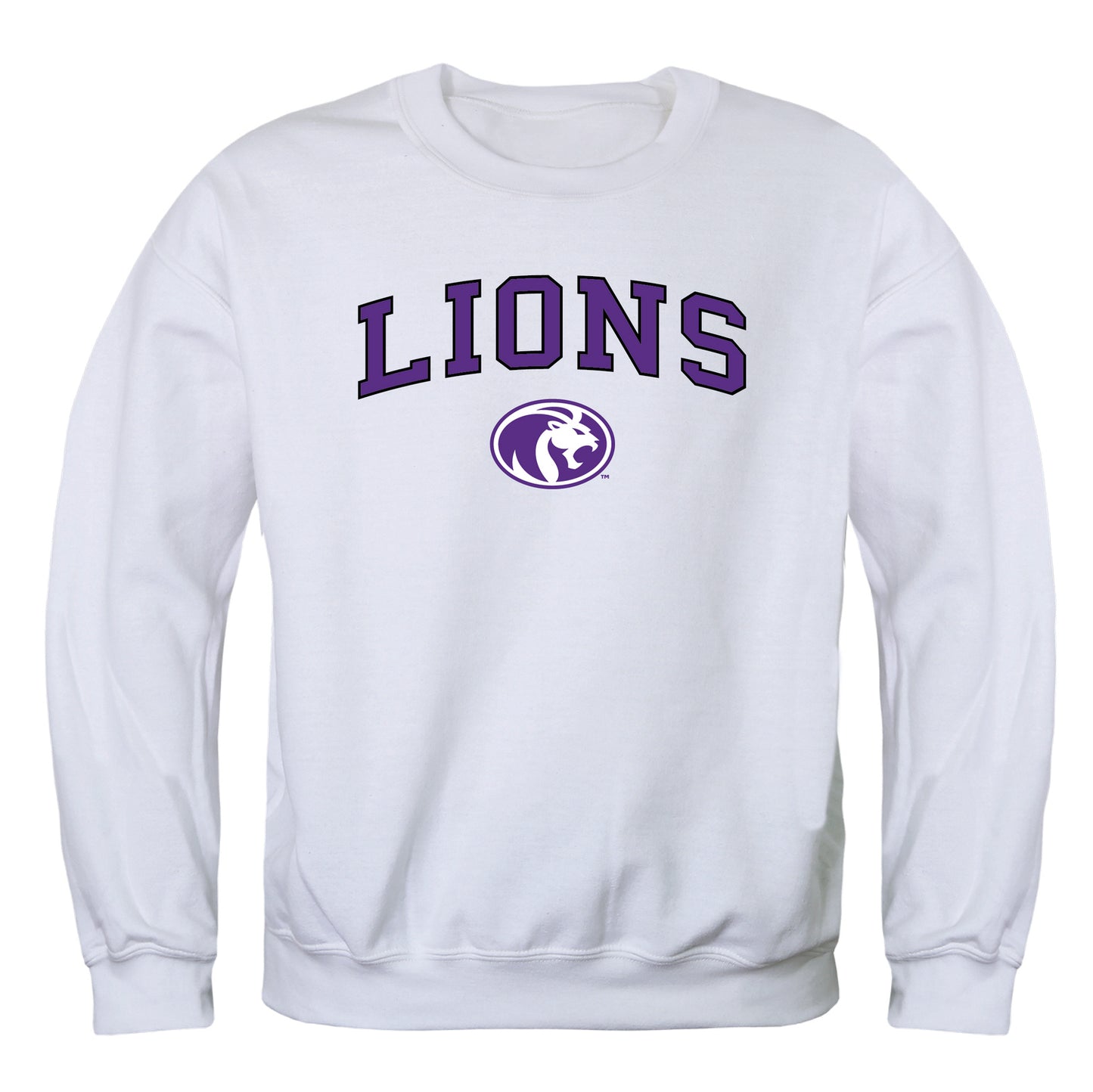 University of North Alabama Lions Campus Crewneck Pullover Sweatshirt Sweate