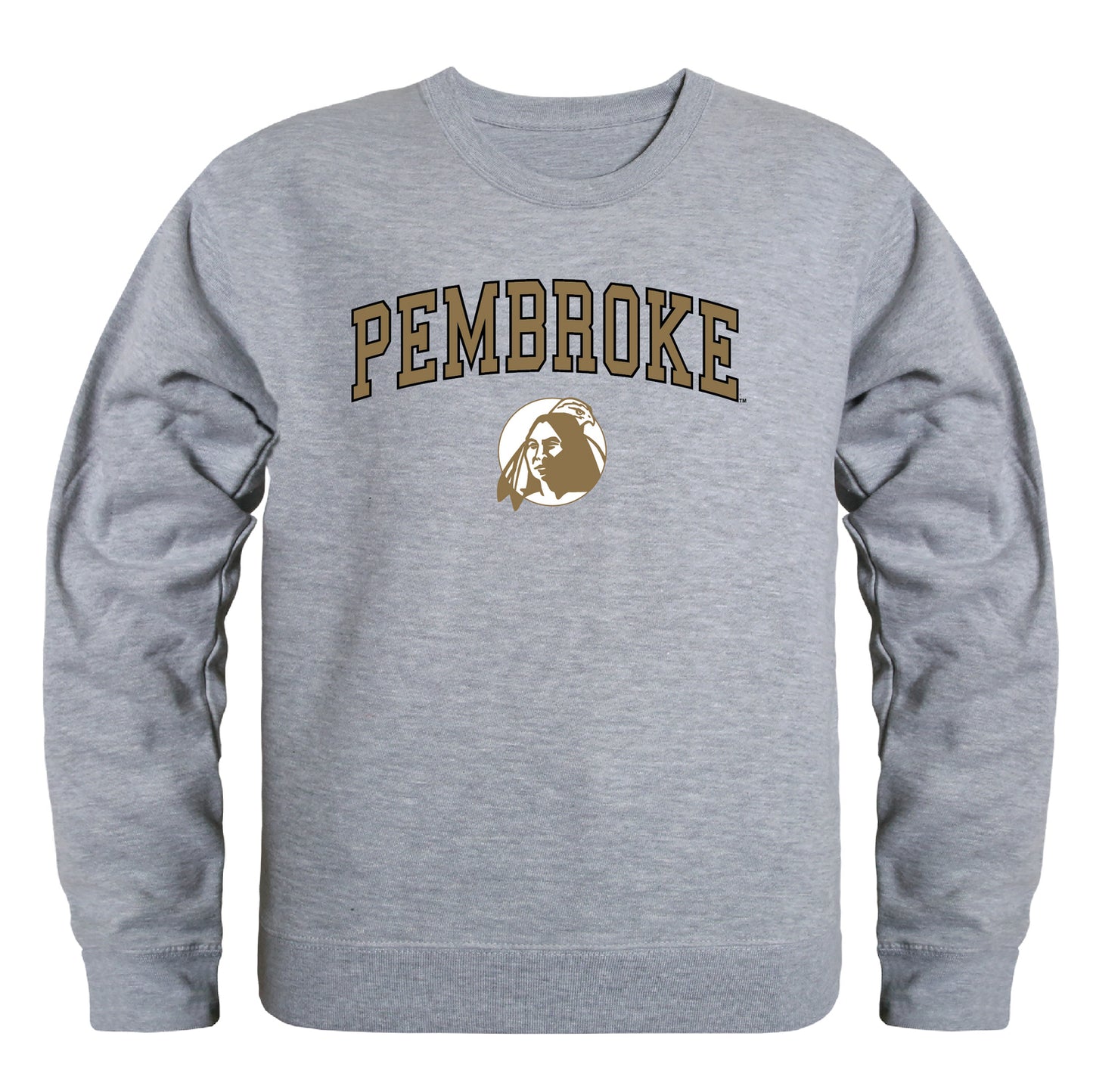 University of North Carolina at Pembroke Braves Campus Crewneck Pullover Sweatshirt Sweate