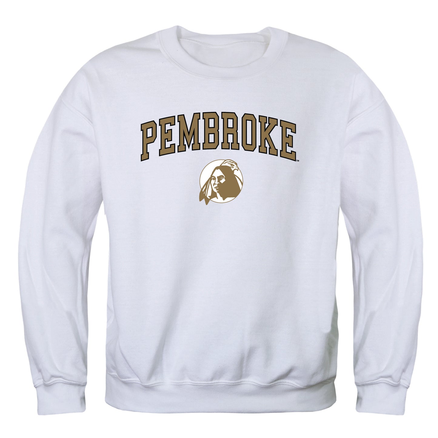 University of North Carolina at Pembroke Braves Campus Crewneck Pullover Sweatshirt Sweate