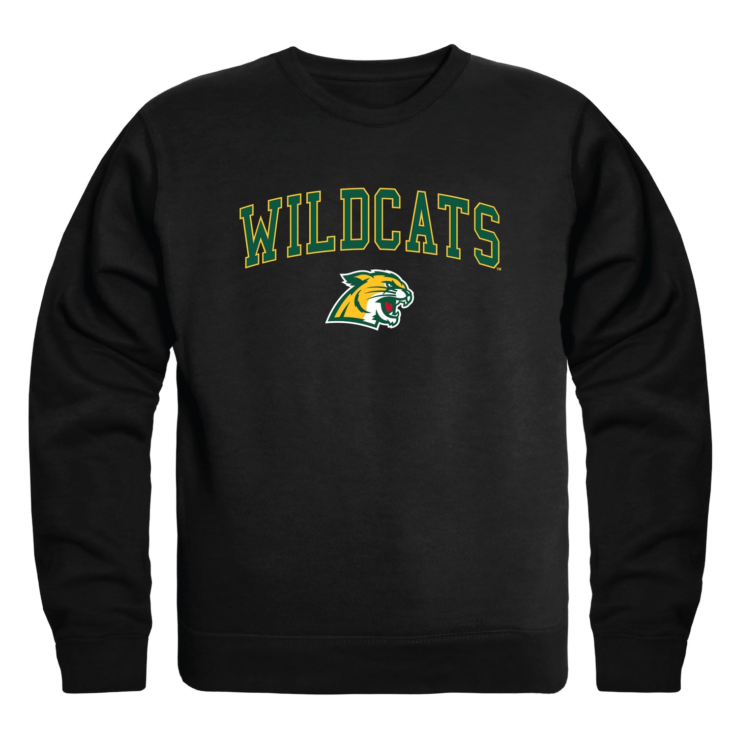 NMU Northern Michigan University Wildcats Campus Crewneck Pullover Sweatshirt Sweate