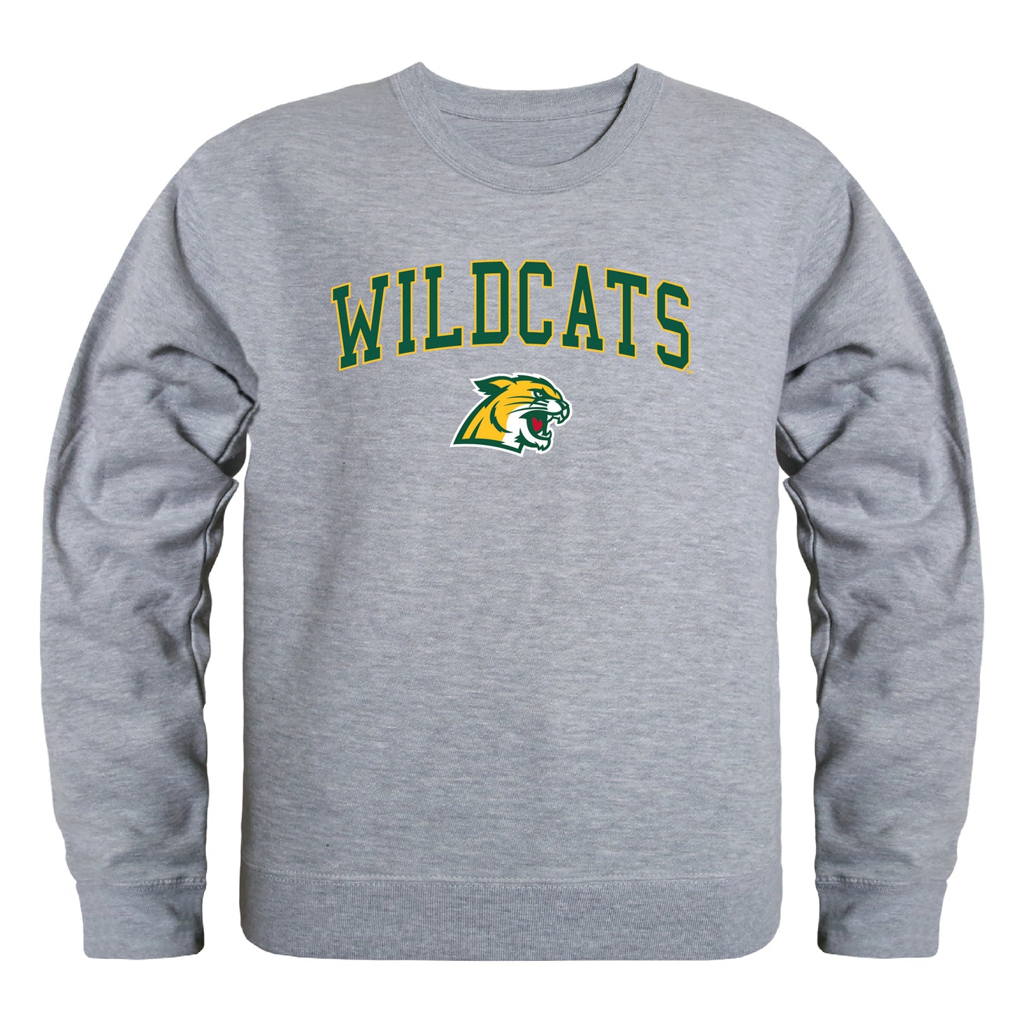 NMU Northern Michigan University Wildcats Campus Crewneck Pullover Sweatshirt Sweate