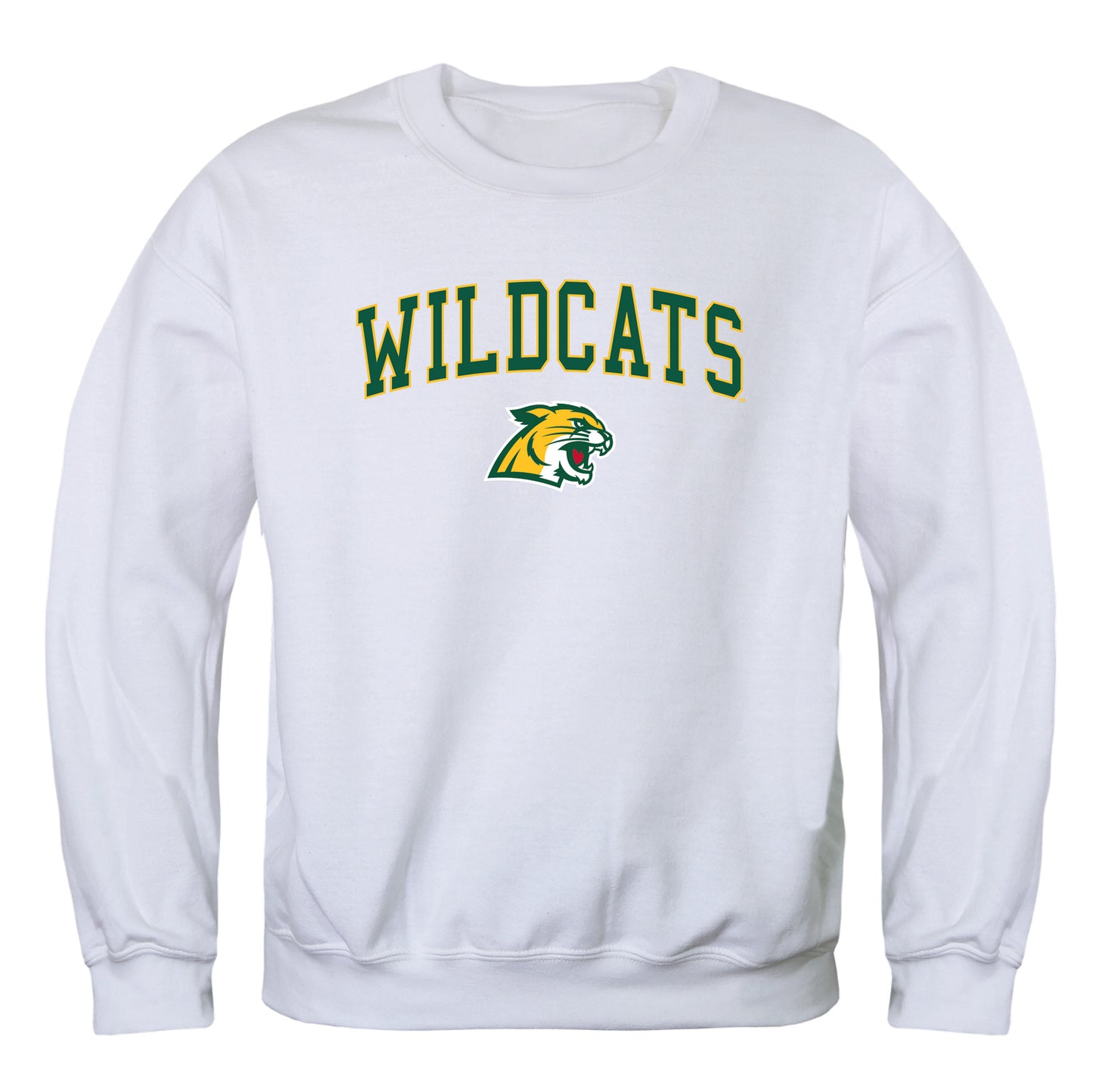 NMU Northern Michigan University Wildcats Campus Crewneck Pullover Sweatshirt Sweate