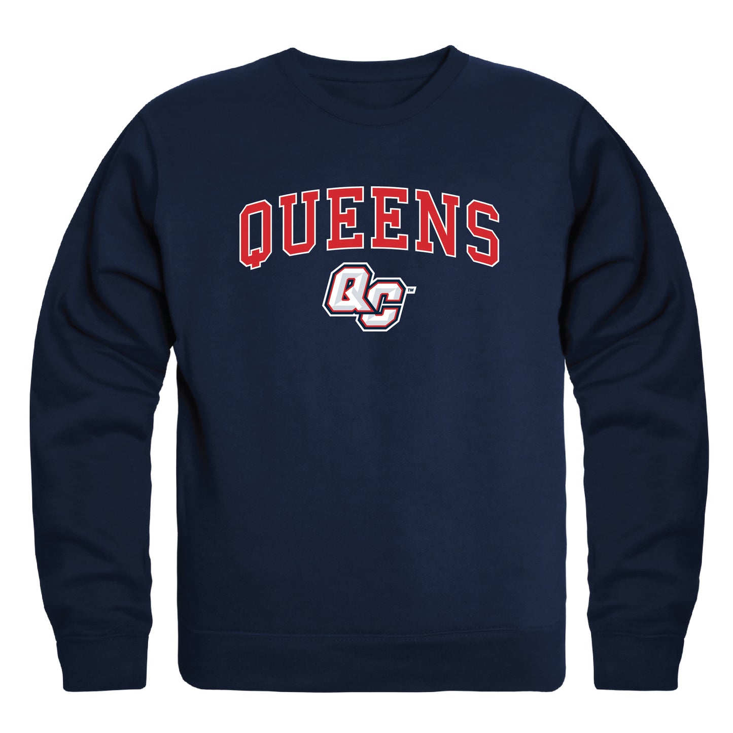 Queens College Knights Campus Crewneck Pullover Sweatshirt Sweate