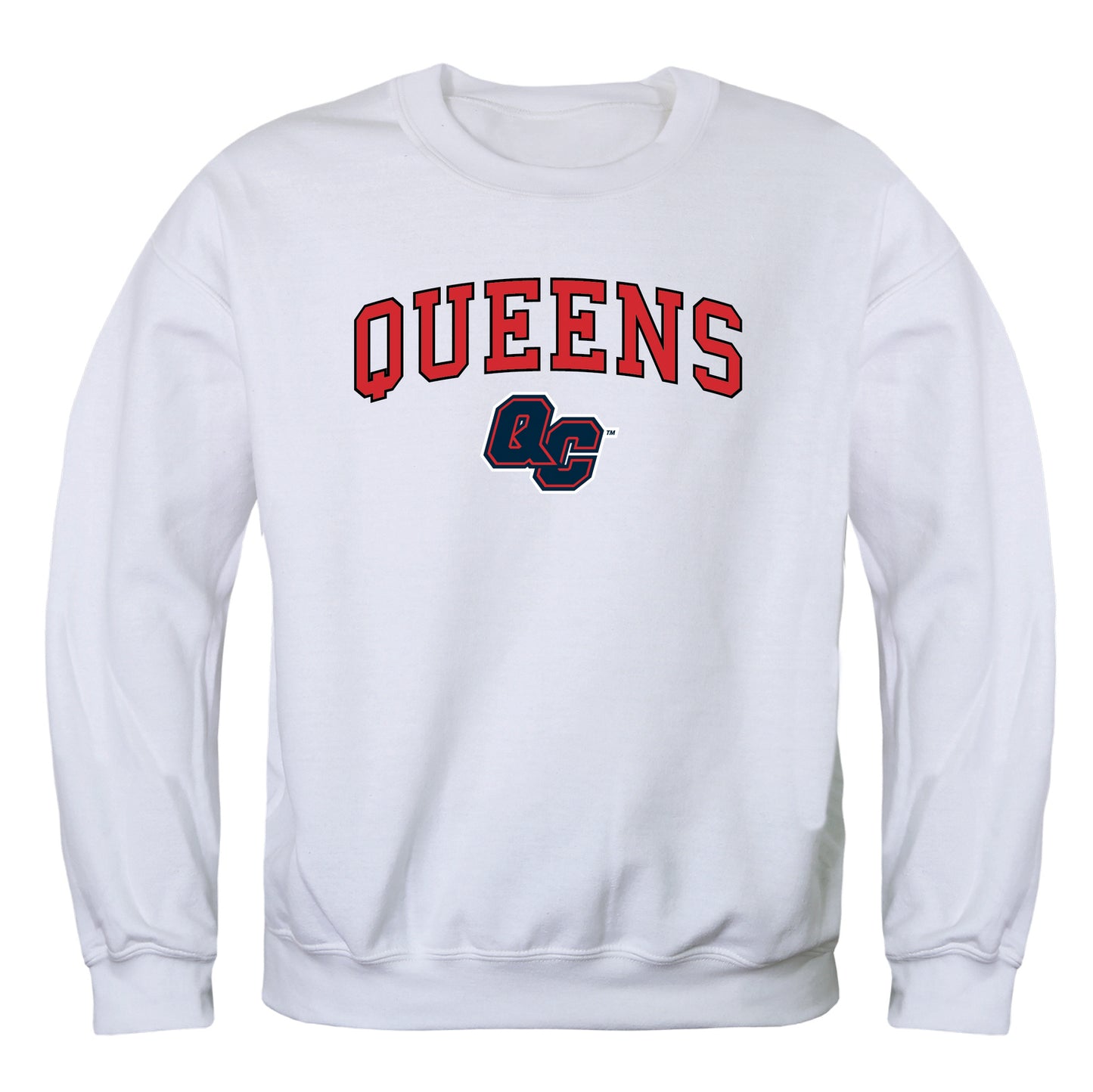 Queens College Knights Campus Crewneck Pullover Sweatshirt Sweate