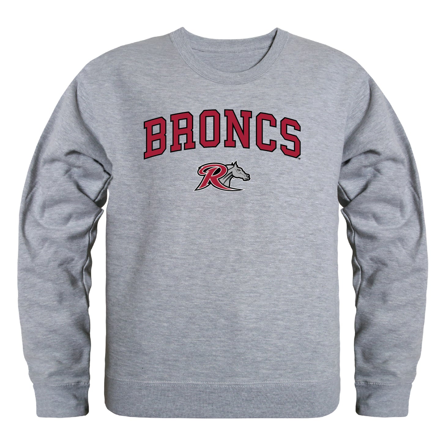 Rider University Broncs Campus Crewneck Pullover Sweatshirt Sweate