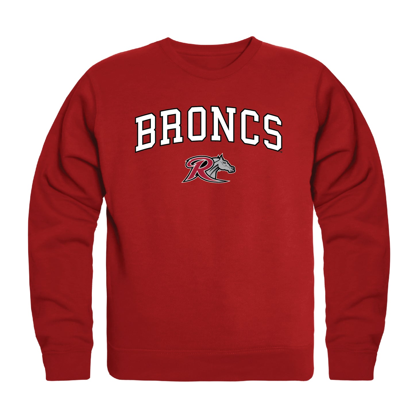 Rider University Broncs Campus Crewneck Pullover Sweatshirt Sweate