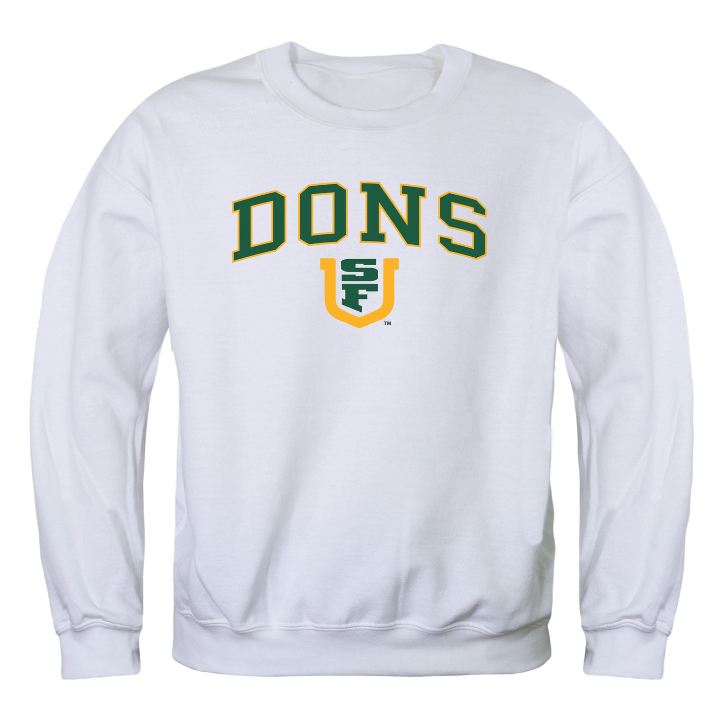 USFCA University of San Francisco Dons Campus Crewneck Pullover Sweatshirt Sweate