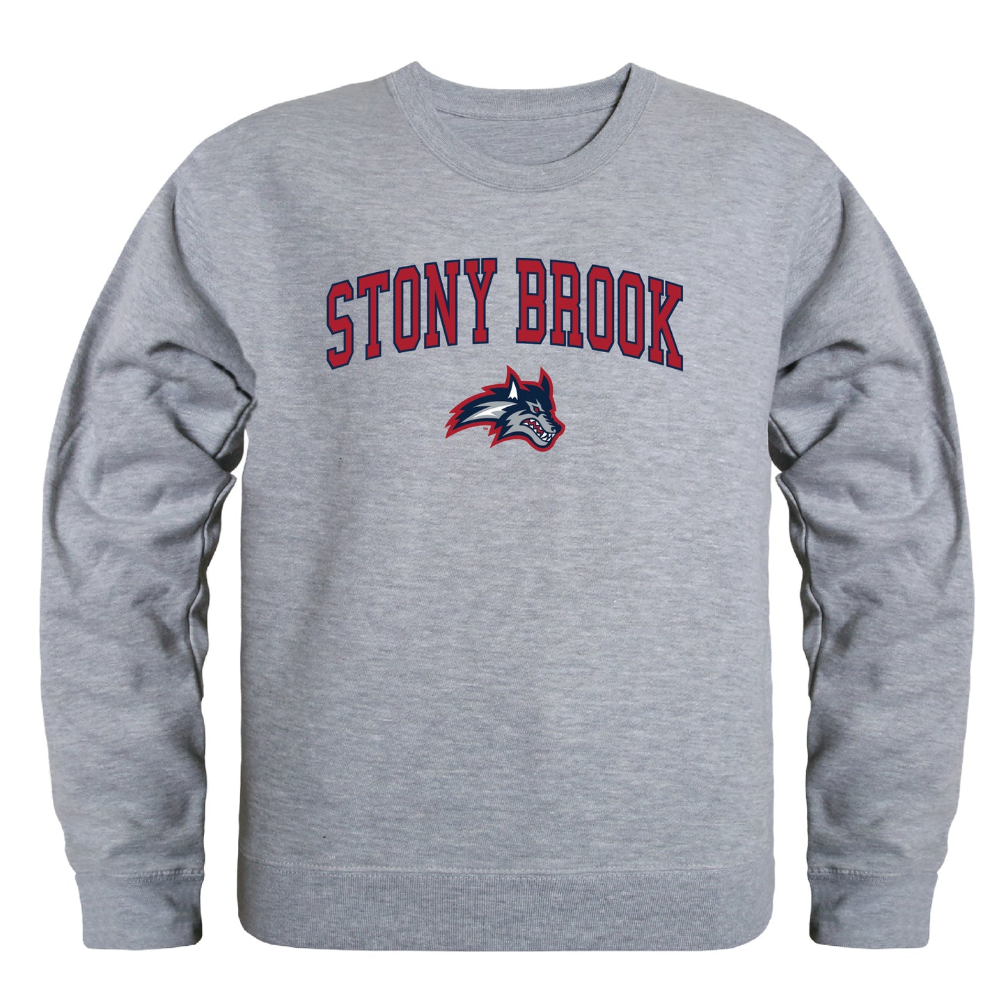 Stony Brook University Seawolves Campus Crewneck Pullover Sweatshirt Sweate