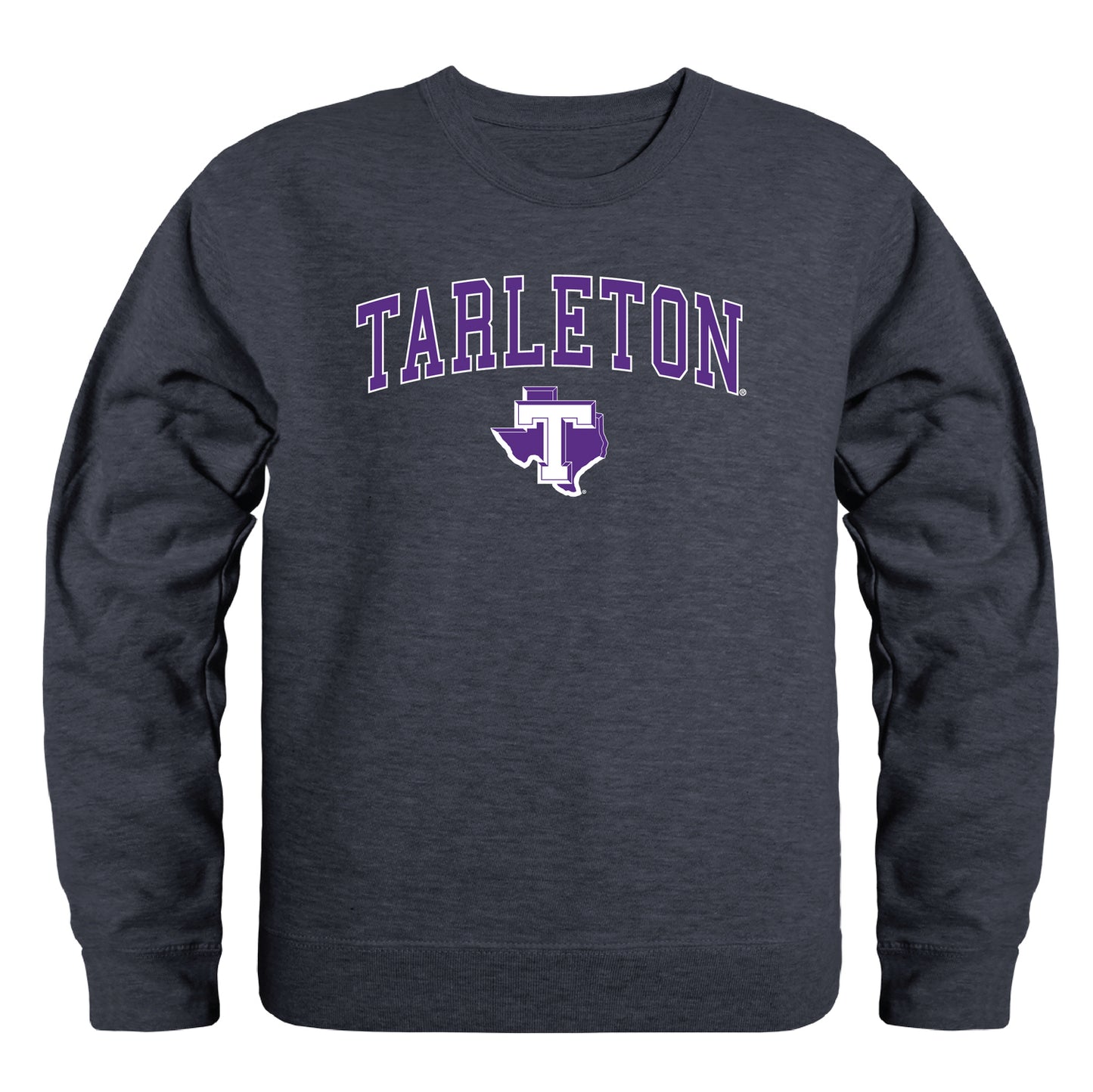 Tarleton State University Texans Campus Crewneck Pullover Sweatshirt Sweate