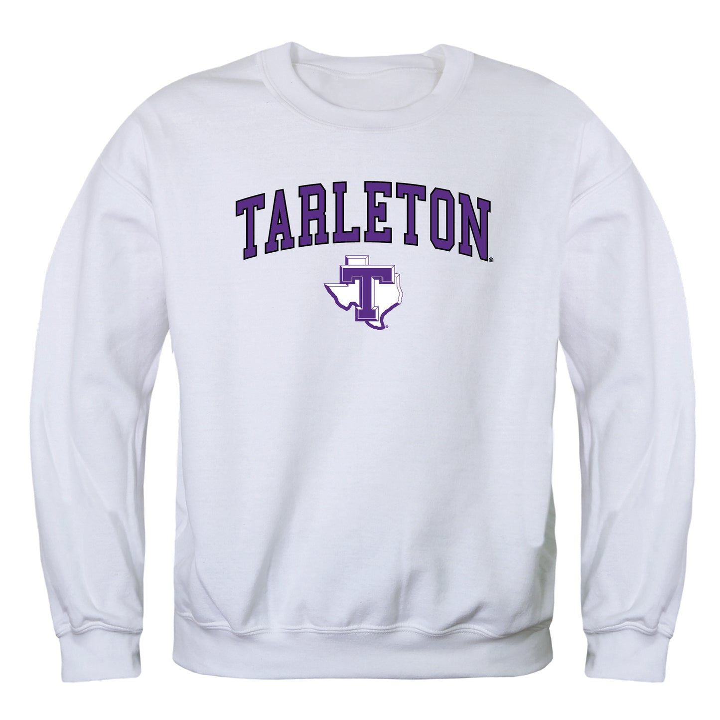 Tarleton State University Texans Campus Crewneck Pullover Sweatshirt Sweate