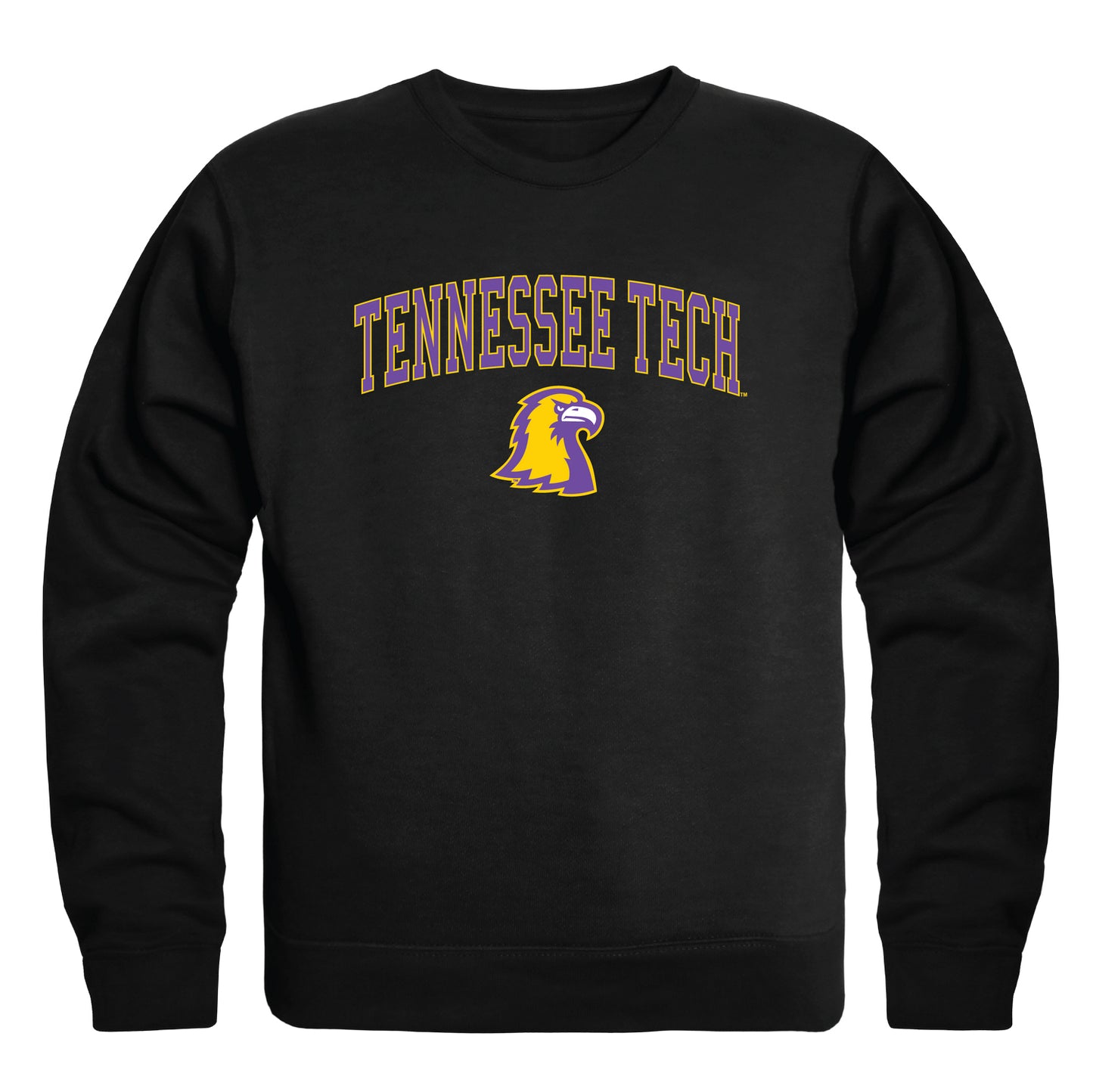 Tennessee Technological University Golden Eagles Campus Crewneck Pullover Sweatshirt Sweate