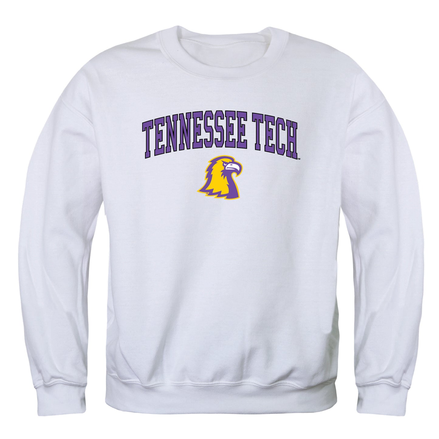 Tennessee Technological University Golden Eagles Campus Crewneck Pullover Sweatshirt Sweate