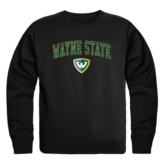 Wayne State University Warriors Campus Crewneck Pullover Sweatshirt Sweate