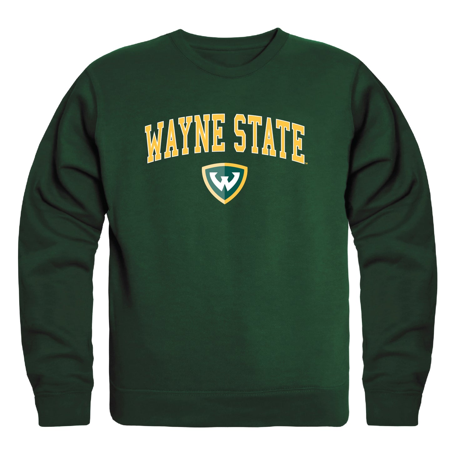 Wayne State University Warriors Campus Crewneck Pullover Sweatshirt Sweate