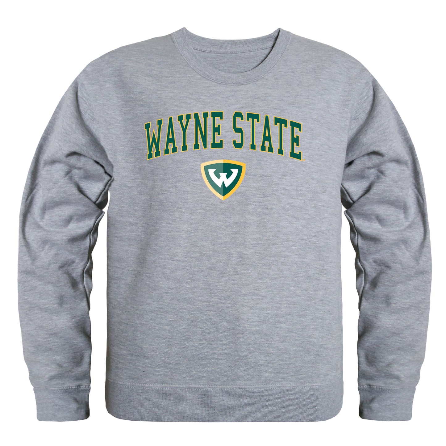 Wayne State University Warriors Campus Crewneck Pullover Sweatshirt Sweate