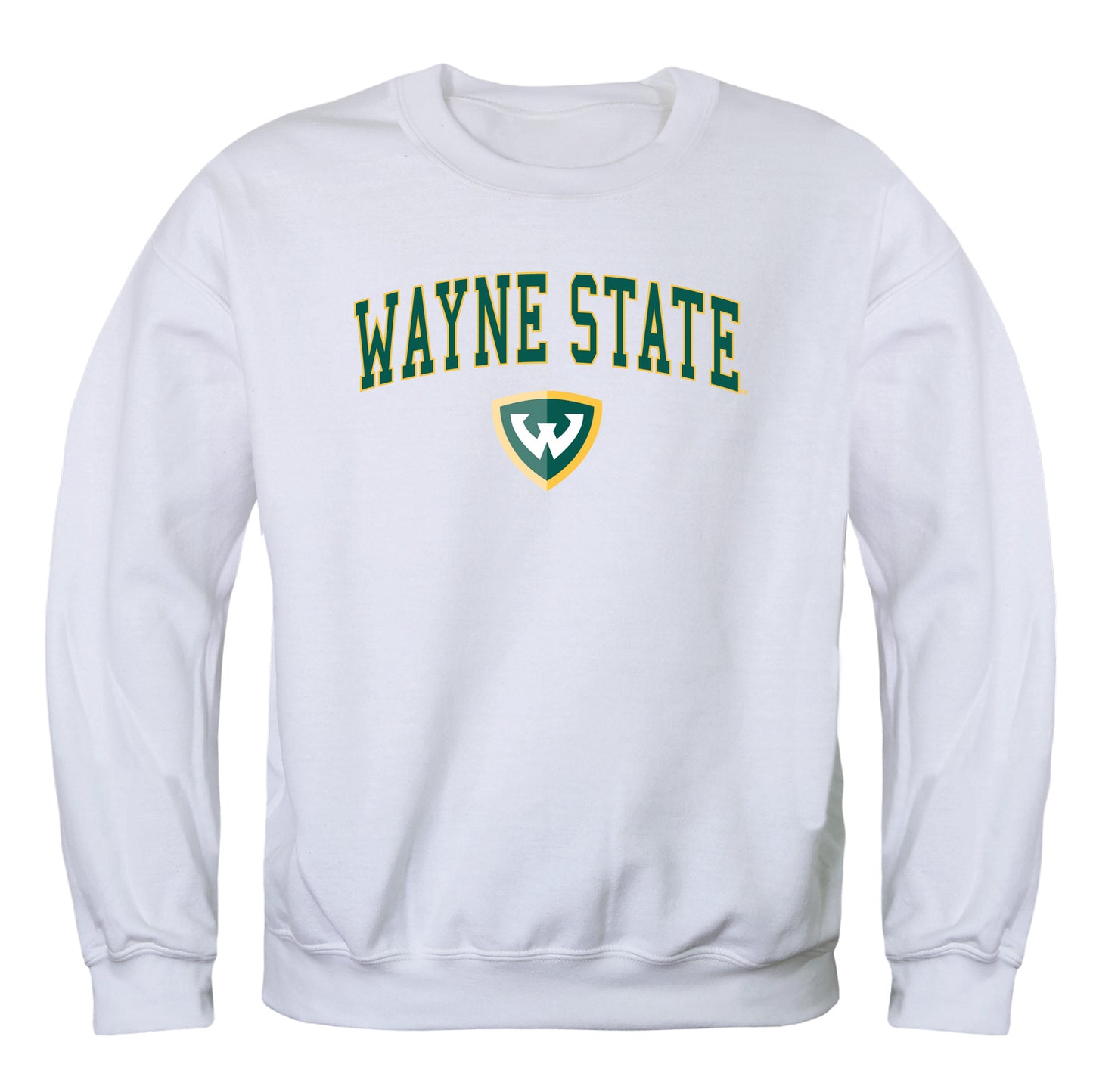 Wayne State University Warriors Campus Crewneck Pullover Sweatshirt Sweate