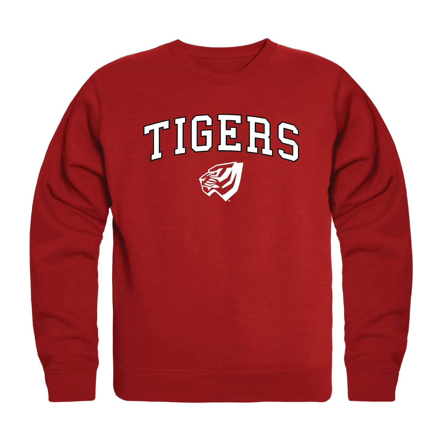 The University of West Alabama Tigers Campus Crewneck Pullover Sweatshirt Sweate