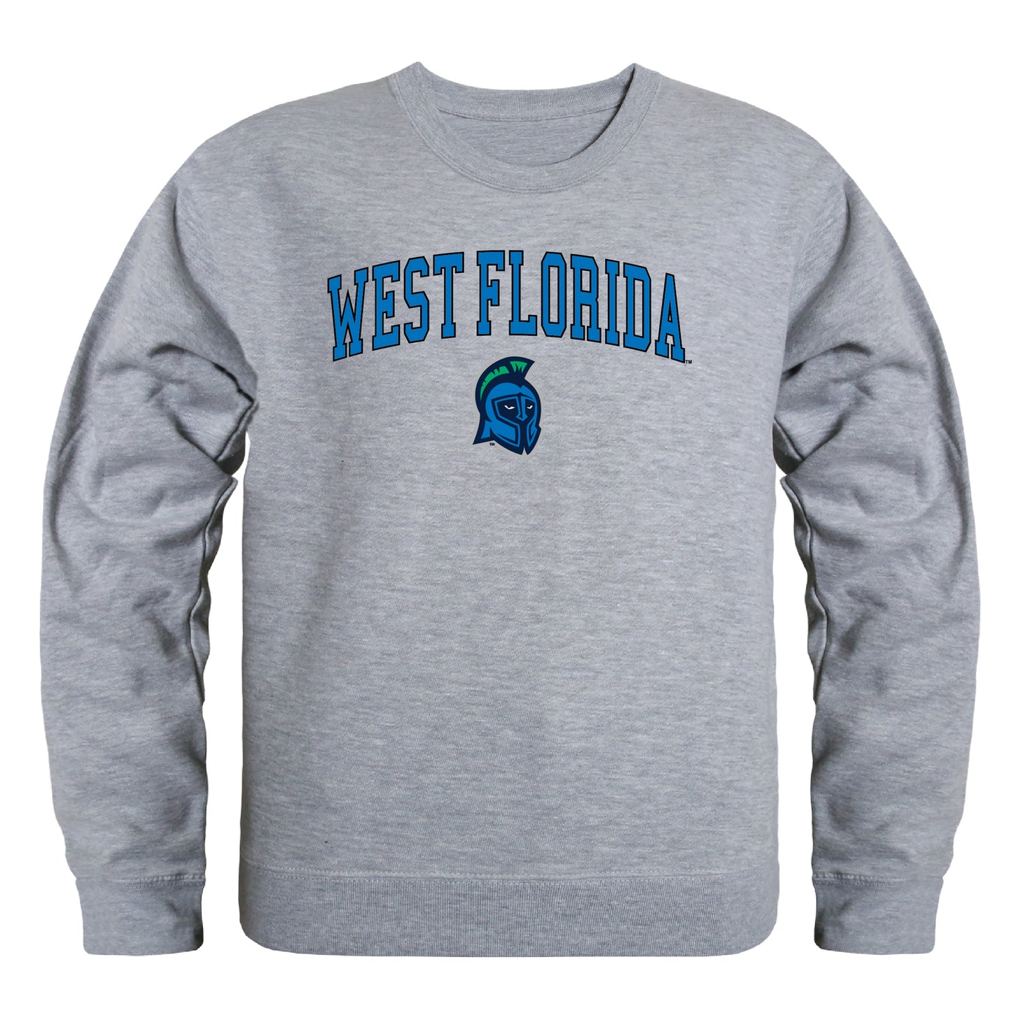 University of West Florida Argonauts Campus Crewneck Pullover Sweatshirt Sweate