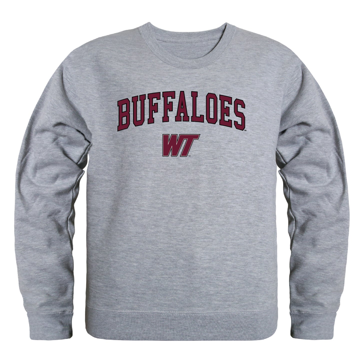 WTAMU West Texas A&M University Buffaloes Campus Crewneck Pullover Sweatshirt Sweate