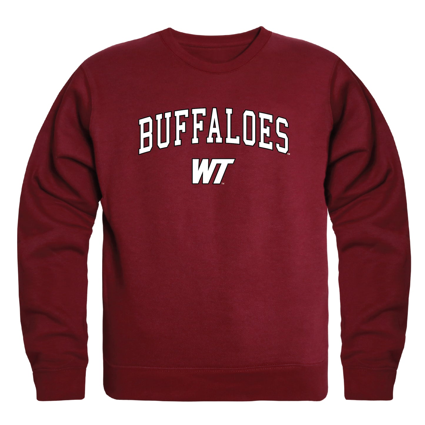 WTAMU West Texas A&M University Buffaloes Campus Crewneck Pullover Sweatshirt Sweate