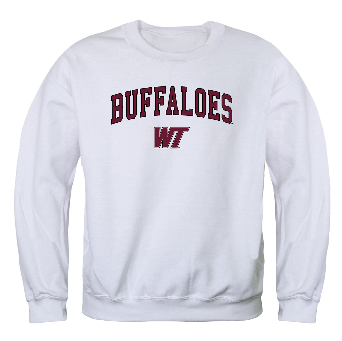 WTAMU West Texas A&M University Buffaloes Campus Crewneck Pullover Sweatshirt Sweate