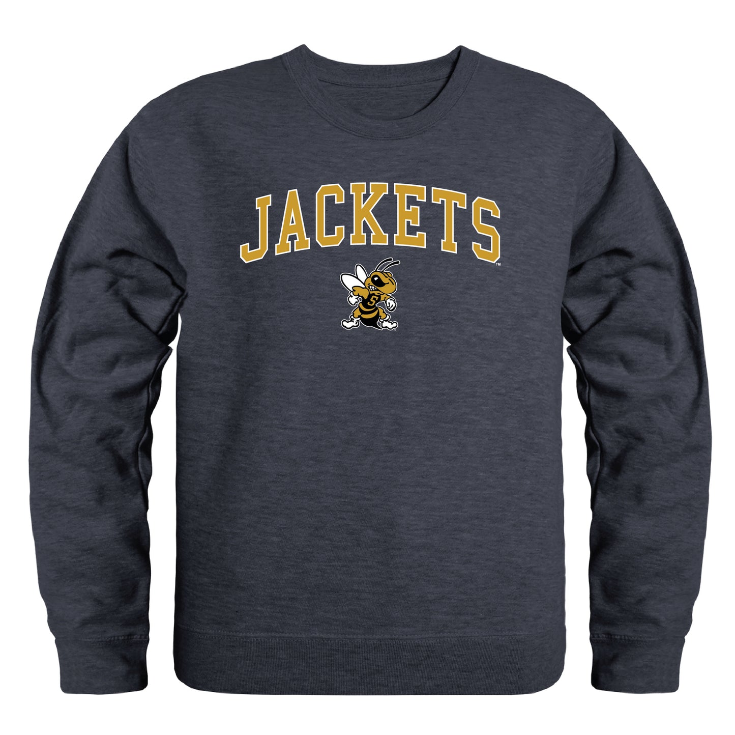 WVSU West Virginia State University Yellow Jackets Campus Crewneck Pullover Sweatshirt Sweate