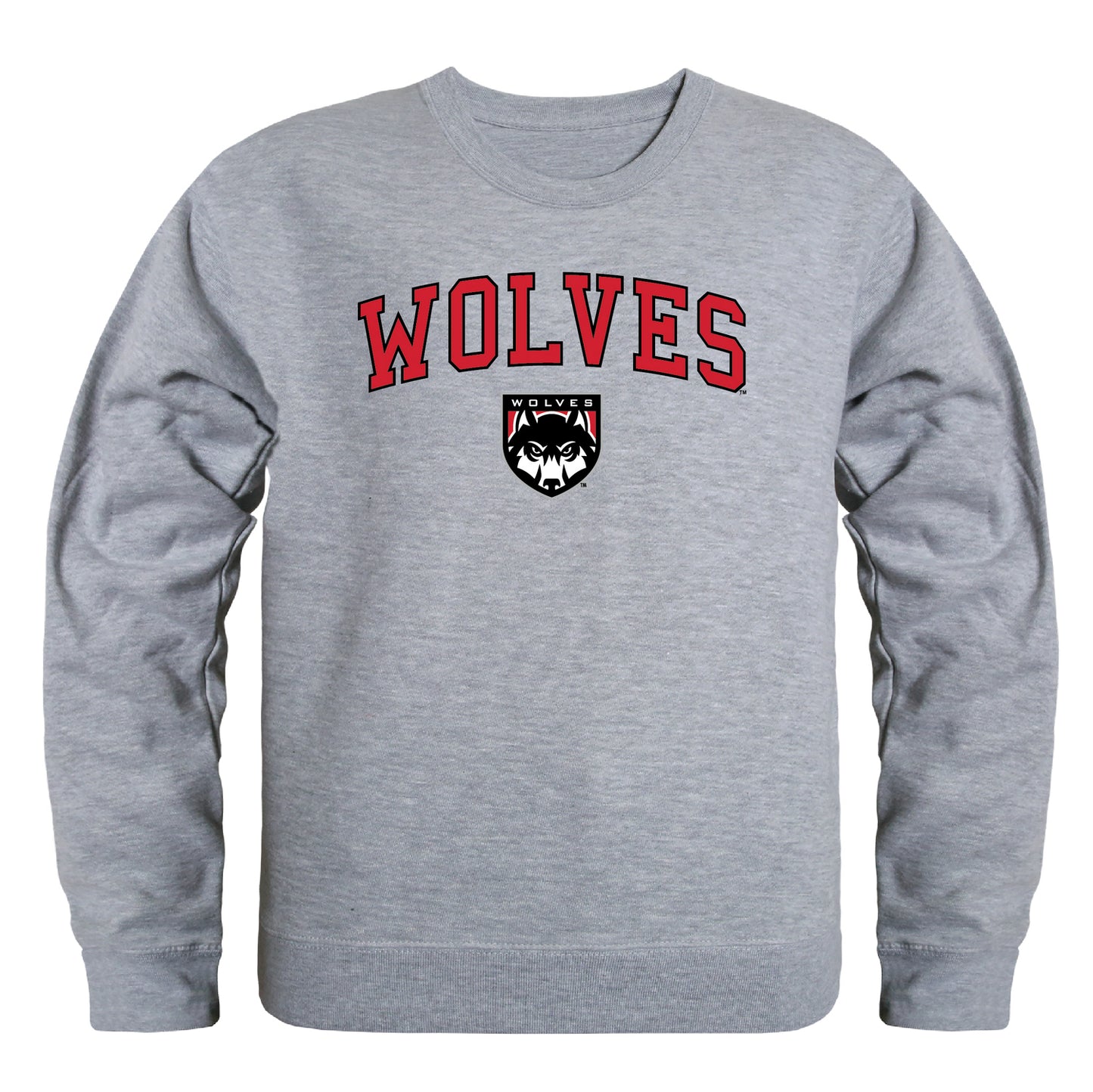 Western Oregon University Wolves Campus Crewneck Pullover Sweatshirt Sweate