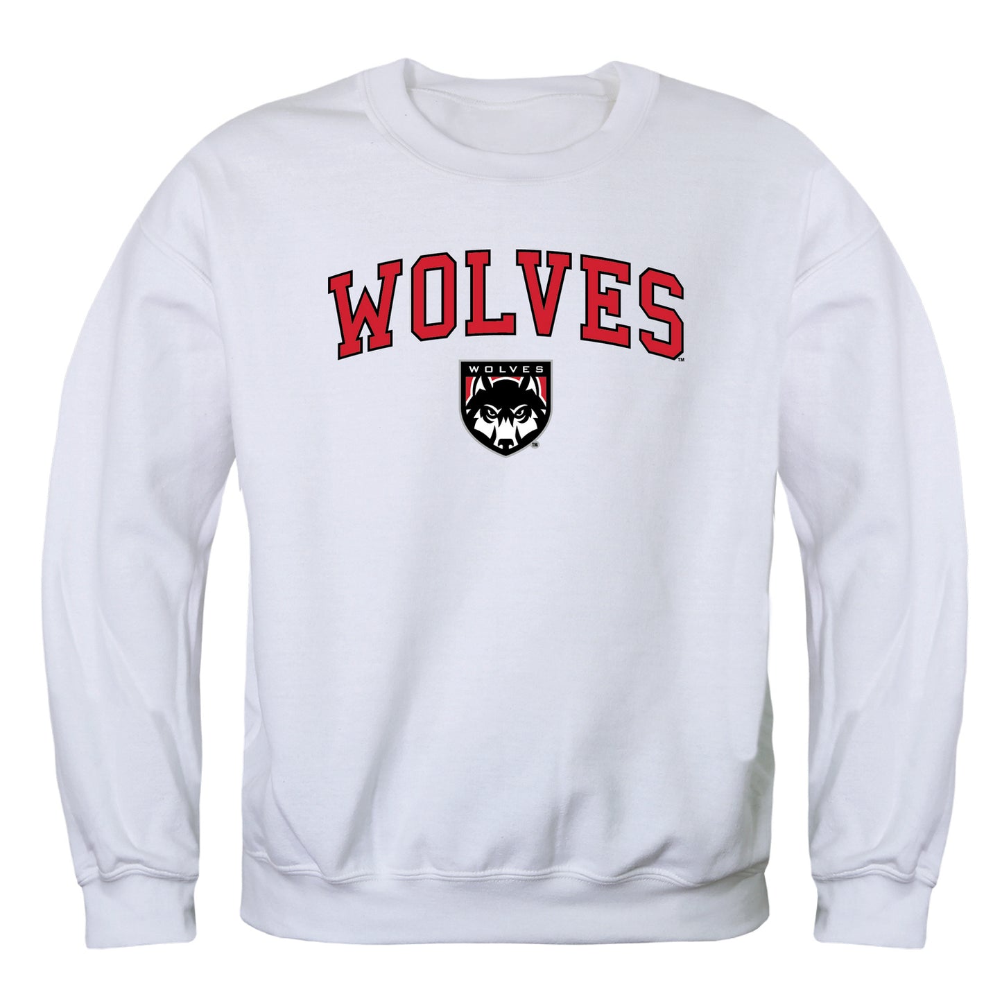 Western Oregon University Wolves Campus Crewneck Pullover Sweatshirt Sweate