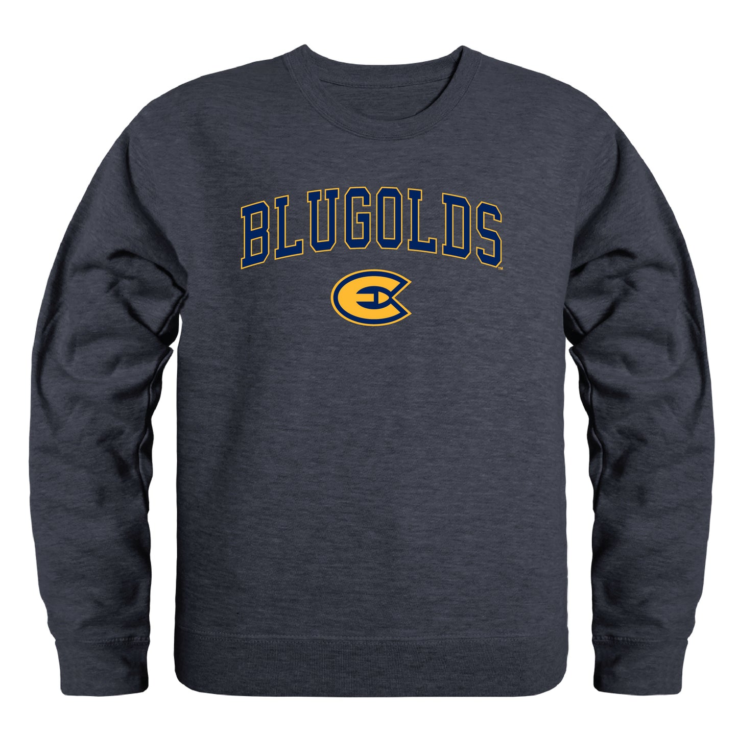 UWEC University of Wisconsin-Eau Claire Blugolds Campus Crewneck Pullover Sweatshirt Sweate