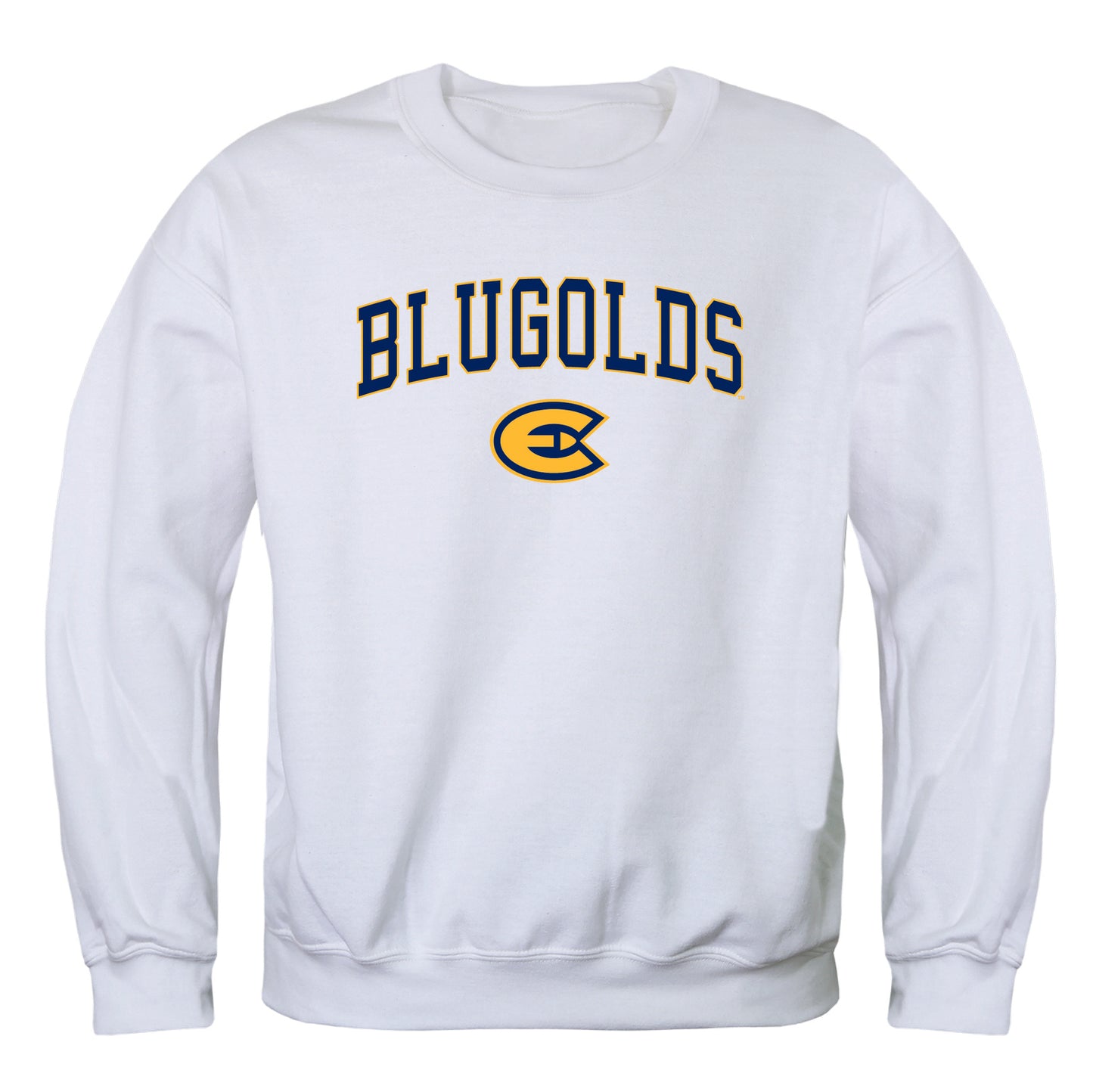 UWEC University of Wisconsin-Eau Claire Blugolds Campus Crewneck Pullover Sweatshirt Sweate