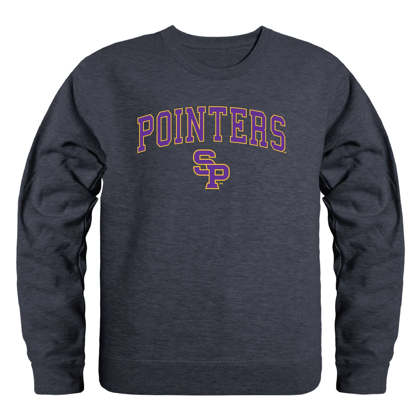 University of Wisconsin-Stevens Point Campus Crewneck Pullover Sweatshirt Sweate