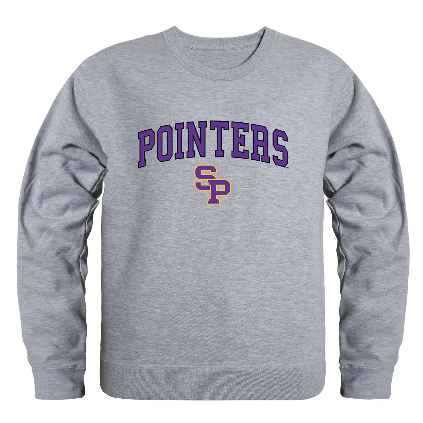 University of Wisconsin-Stevens Point Campus Crewneck Pullover Sweatshirt Sweate