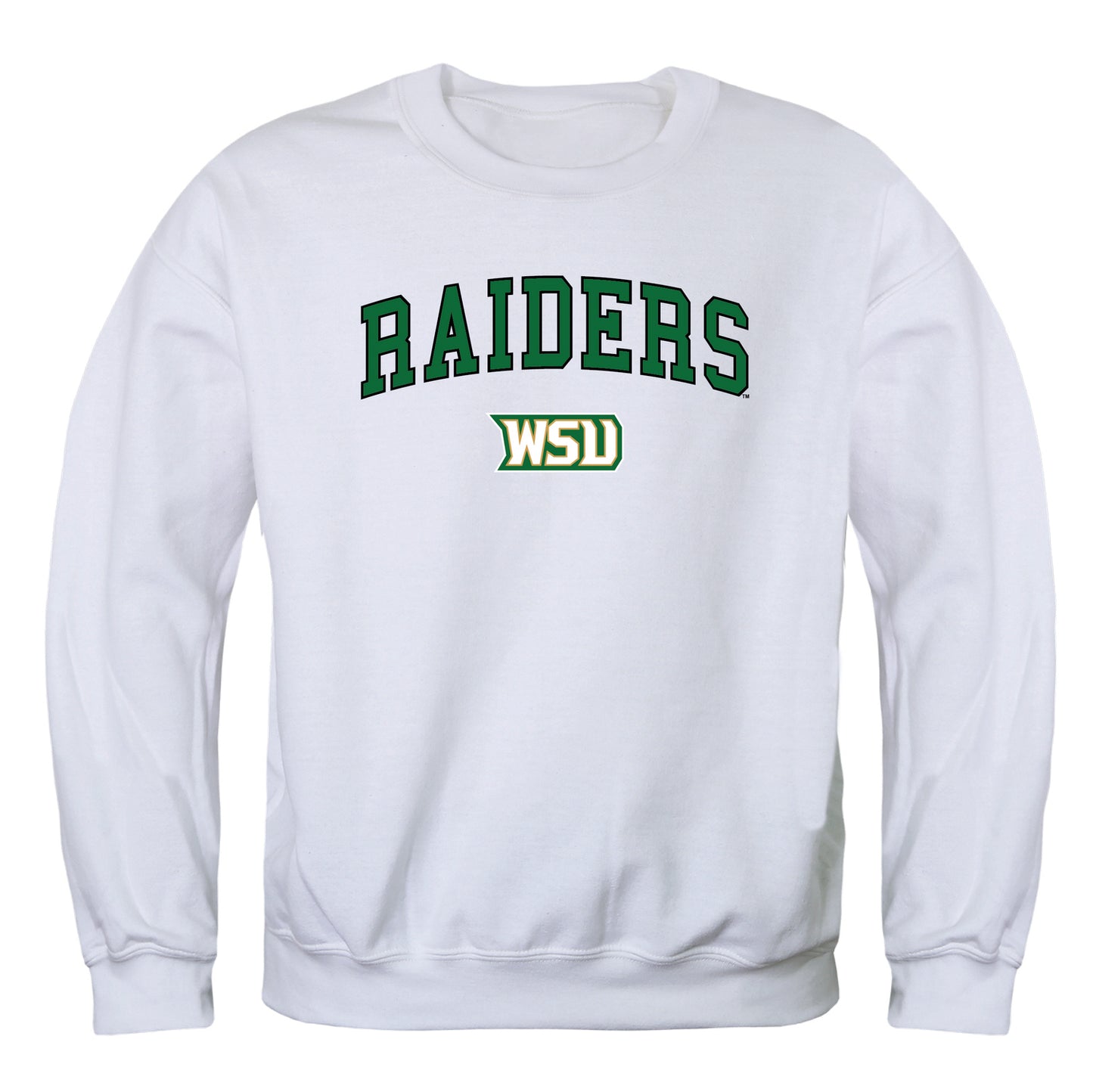 Wright State University Raiders Campus Crewneck Pullover Sweatshirt Sweate