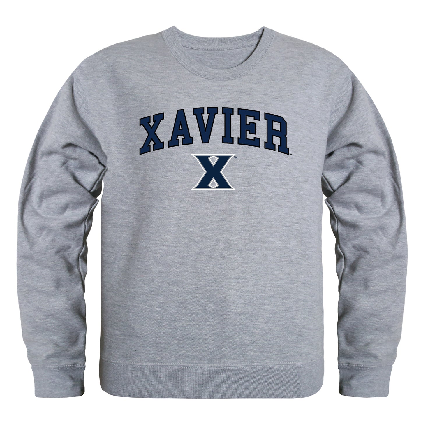 Xavier University Muskateers Campus Crewneck Pullover Sweatshirt Sweate