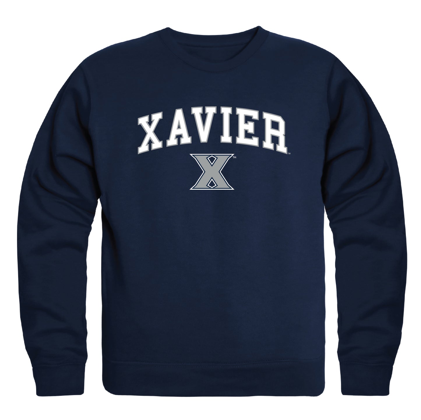 Xavier University Muskateers Campus Crewneck Pullover Sweatshirt Sweate