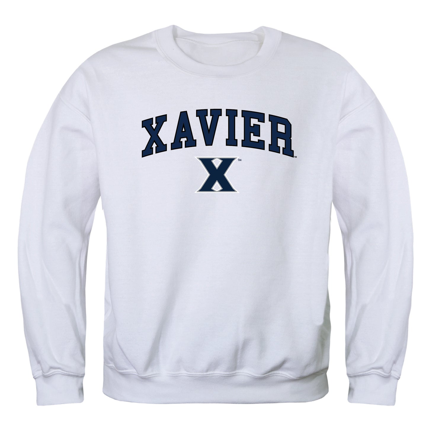 Xavier University Muskateers Campus Crewneck Pullover Sweatshirt Sweate