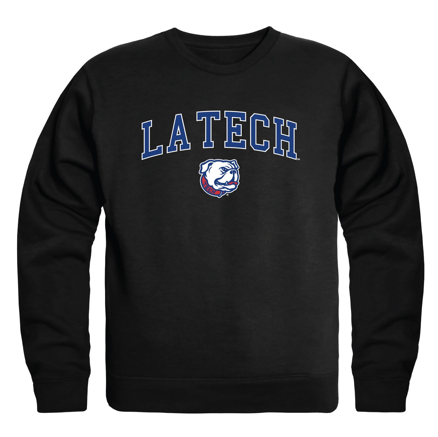 Louisiana Tech University Foundation Campus Crewneck Pullover Sweatshirt Sweate