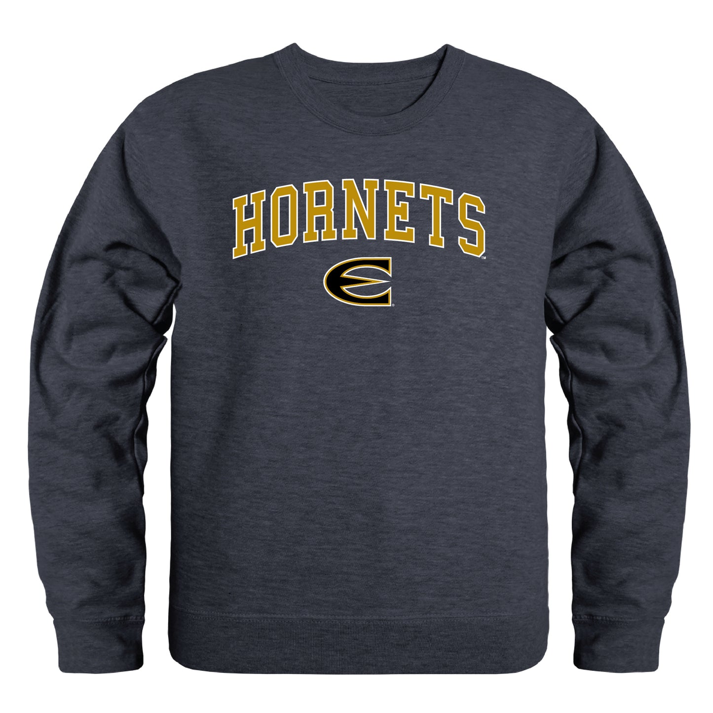 Emporia State University Hornets Campus Crewneck Pullover Sweatshirt Sweate