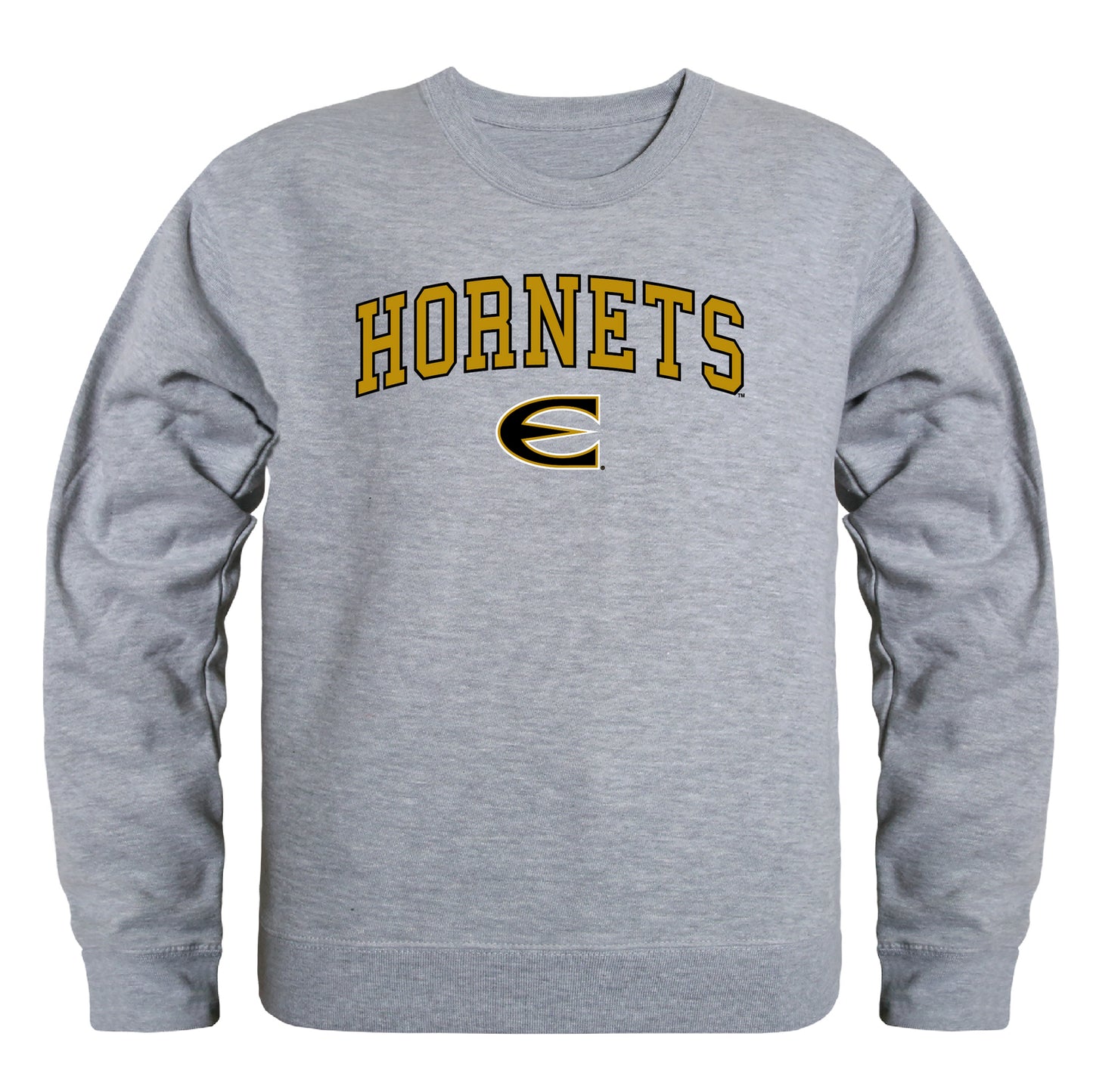 Emporia State University Hornets Campus Crewneck Pullover Sweatshirt Sweate