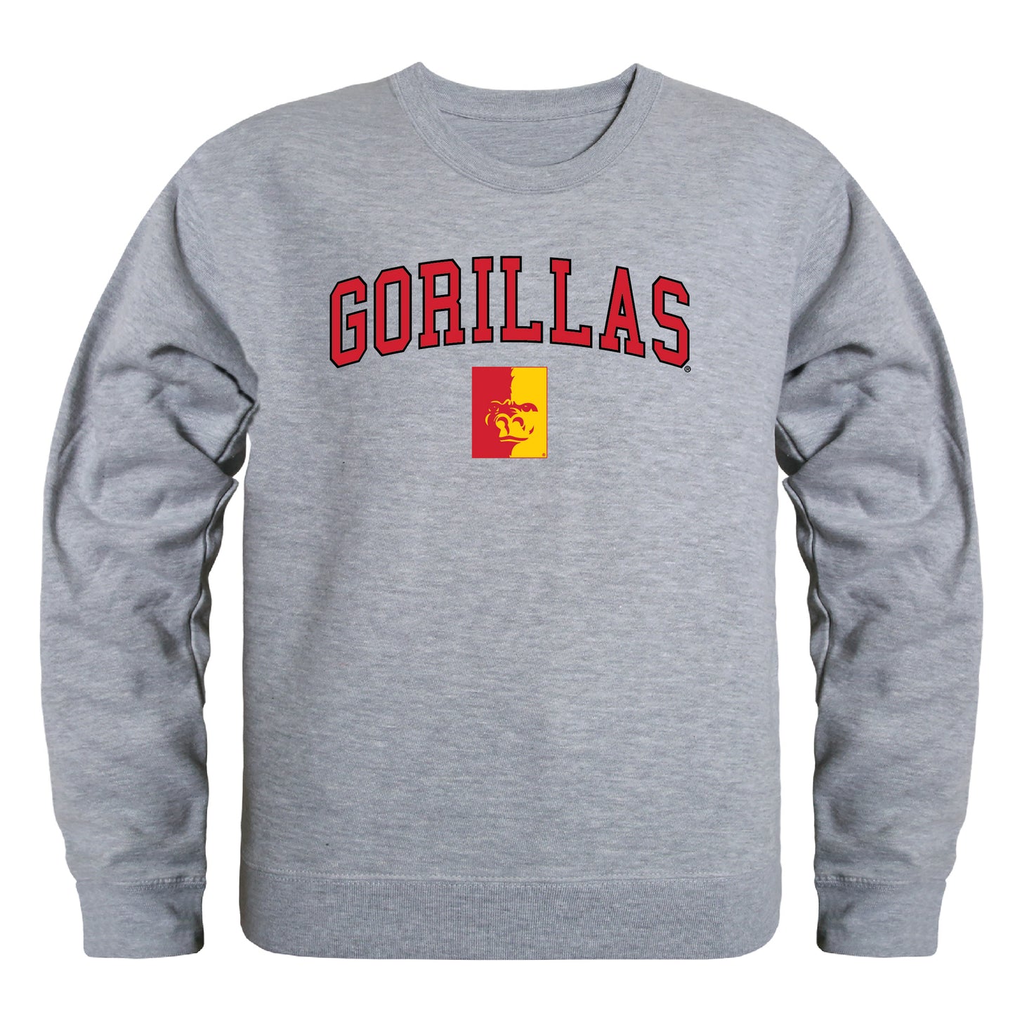 Pittsburg State University Gorillas Campus Crewneck Pullover Sweatshirt Sweate