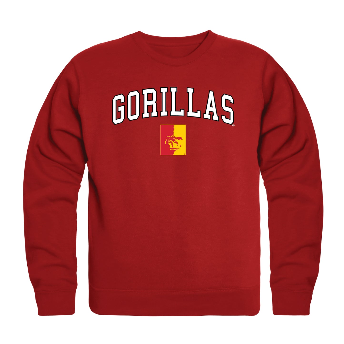 Pittsburg State University Gorillas Campus Crewneck Pullover Sweatshirt Sweate