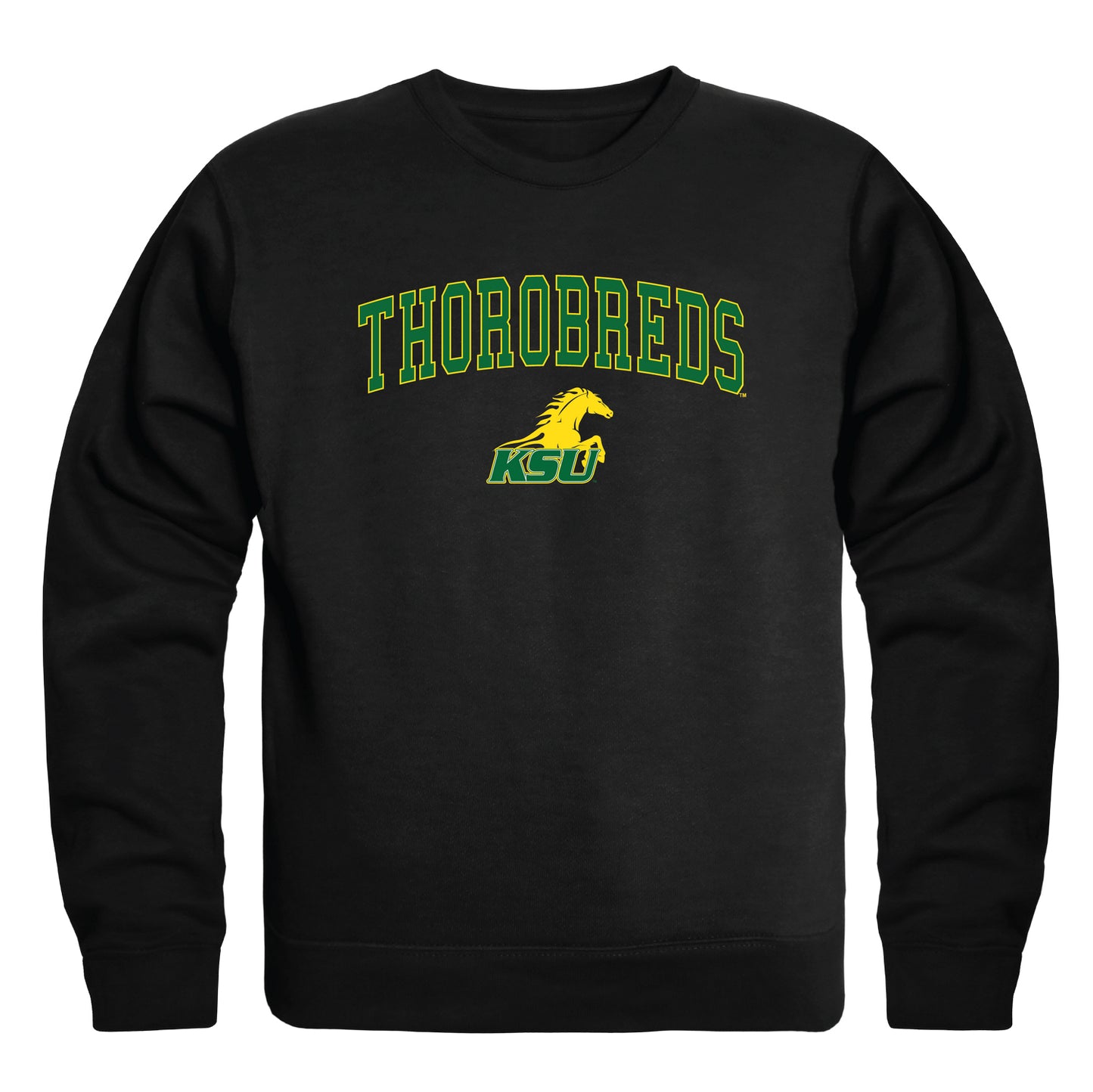 Kentucky State University Thorobreds Campus Crewneck Pullover Sweatshirt Sweate