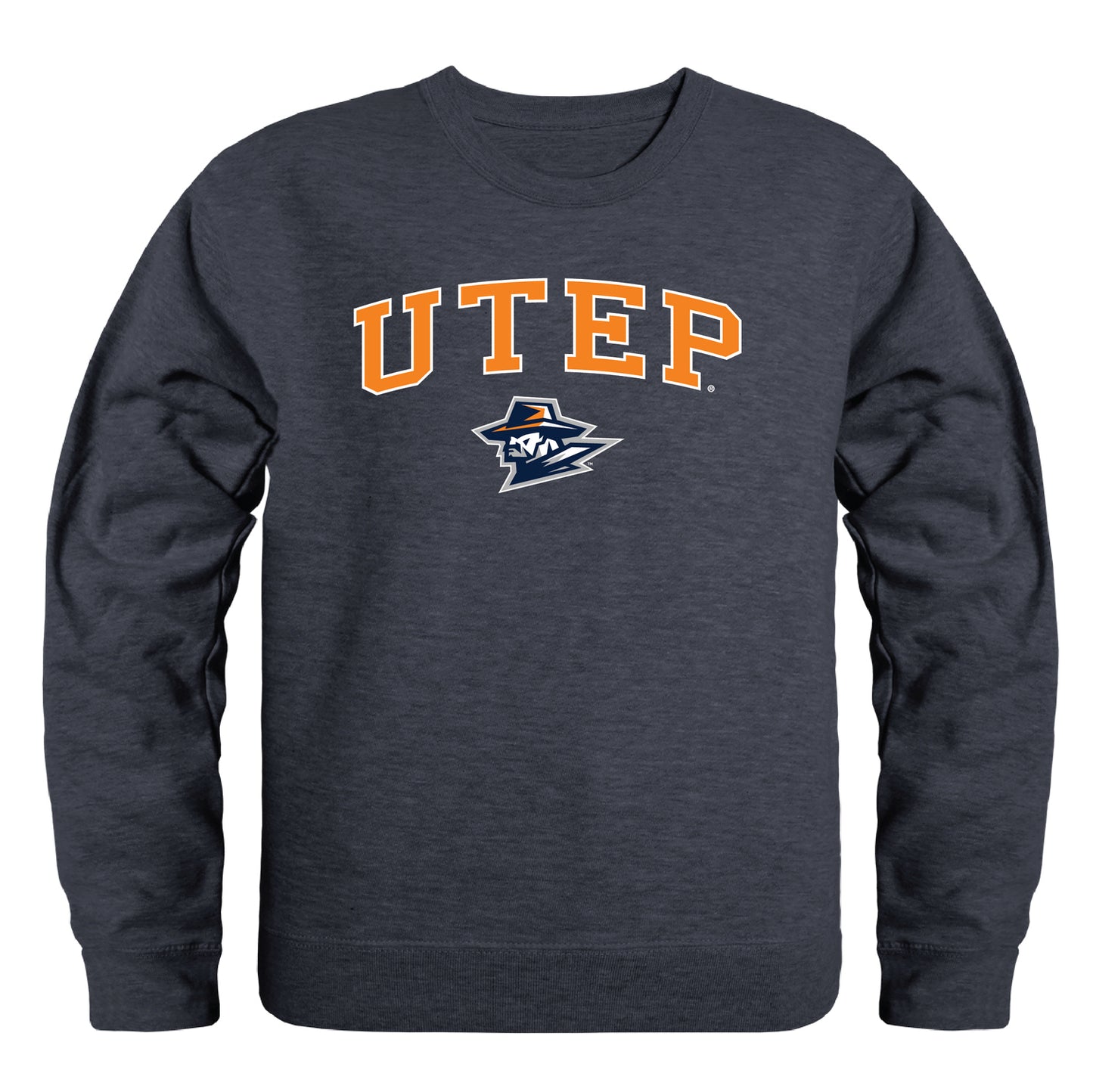 University of Texas at El Paso Miners Campus Crewneck Pullover Sweatshirt Sweate