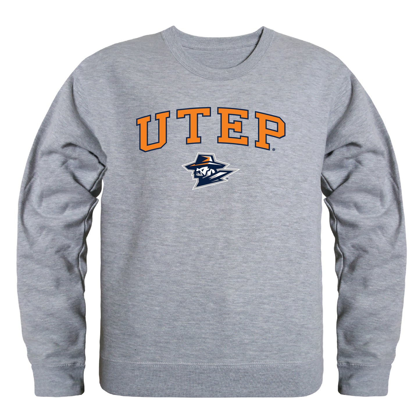 University of Texas at El Paso Miners Campus Crewneck Pullover Sweatshirt Sweate